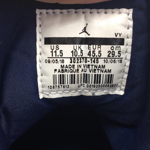 Air Jordan 9 Retro ‘UNC’ Men’s shoes - Picture 6 of 7